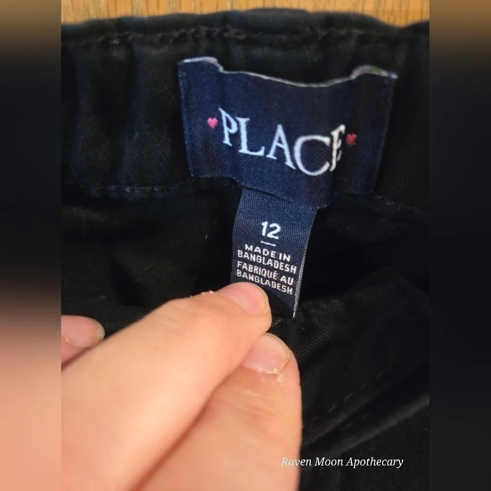 Childrens Place Black Pants